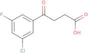 4-(3-Chloro-5-Fluorophenyl)-4-Oxobutyric Acid