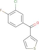 (3-Chloro-4-fluorophenyl)(3-thienyl)methanone