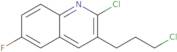 2-Chloro-3-(3-chloropropyl)-6-fluoroquinoline