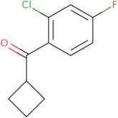 (2-Chloro-4-fluorophenyl)(cyclobutyl)methanone