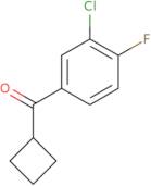 (3-Chloro-4-fluorophenyl)(cyclobutyl)methanone