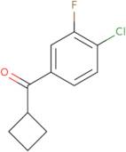 (4-Chloro-3-fluorophenyl)(cyclobutyl)methanone