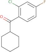 (2-Chloro-4-fluorophenyl)(cyclohexyl)methanone