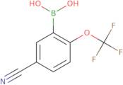 5-Cyano-2-(trifluoroMethoxy)phenylboronic acid