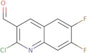 2-Chloro-6,7-difluoro-3-quinolinecarboxaldehyde