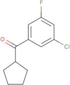 (3-Chloro-5-fluorophenyl)(cyclopentyl)methanone