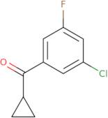 (3-Chloro-5-fluorophenyl)(cyclopropyl)methanone