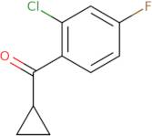 (2-Chloro-4-fluorophenyl)(cyclopropyl)methanone