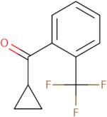 Cyclopropyl[2-(trifluoromethyl)phenyl]methanone