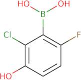 (2-Chloro-6-fluoro-3-hydroxyphenyl)boronic acid