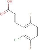 (2E)-3-(2-Chloro-3,6-Difluorophenyl)Acrylic Acid