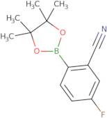 2-Cyano-4-fluorophenylboronic acid pinacol ester