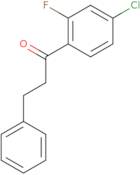 1-(4-Chloro-2-fluorophenyl)-3-phenyl-1-propanone