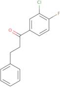 1-(3-Chloro-4-fluorophenyl)-3-phenyl-1-propanone