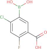 4-Chloro-5-(dihydroxyboryl)-2-fluorobenzoic acid