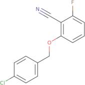 2-[(4-Chlorophenyl)Methoxy]-6-Fluoro-Benzonitrile