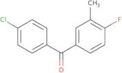 (4-Chlorophenyl)(4-Fluoro-3-Methylphenyl)Methanone