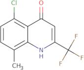 5-Chloro-8-methyl-2-(trifluoromethyl)quinolin-4-ol