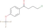 4-Chloro-1-[4-(trifluoromethoxy)phenyl]-1-butanone