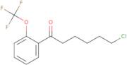 6-Chloro-1-[2-(trifluoromethoxy)phenyl]-1-hexanone