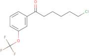 6-Chloro-1-[3-(trifluoromethoxy)phenyl]-1-hexanone