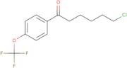 6-Chloro-1-[4-(trifluoromethoxy)phenyl]-1-hexanone