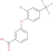 3-[2-Chloro-4-(trifluoromethyl)phenoxy]benzoic acid