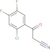 3-(2-Chloro-4,5-Difluorophenyl)-3-Oxopropanenitrile