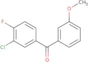 (3-Chloro-4-fluorophenyl)(3-methoxyphenyl)methanone