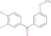 (4-Chloro-3-fluorophenyl)(3-methoxyphenyl)methanone