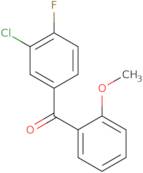 (3-Chloro-4-fluorophenyl)(2-methoxyphenyl)methanone