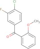 (4-Chloro-3-fluorophenyl)(2-methoxyphenyl)methanone