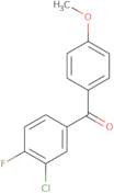 (3-Chloro-4-fluorophenyl)(4-methoxyphenyl)methanone