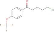 5-Chloro-1-[4-(trifluoromethoxy)phenyl]-1-pentanone