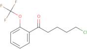 5-Chloro-1-[2-(trifluoromethoxy)phenyl]-1-pentanone