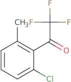 1-(2-Chloro-6-methylphenyl)-2,2,2-trifluoroethanone