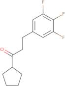 1-Cyclopentyl-3-(3,4,5-trifluorophenyl)-1-propanone