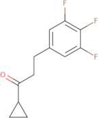 1-Cyclopropyl-3-(3,4,5-trifluorophenyl)-1-propanone