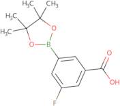 3-Carboxy-5-fluorophenylboronic acid, pinacol ester