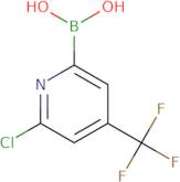 6-Chloro-4-(trifluoroMethyl)pyridine-2-boronic acid