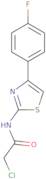 2-Chloro-N-[4-(4-fluorophenyl)thiazol-2-yl]acetamide