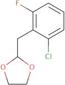 1-Chloro-3-Fluoro-2-(1,3-Dioxolan-2-Ylmethyl)Benzene