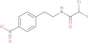 2-Chloro-2-Fluoro-N-[2-(4-Nitrophenyl)Ethyl]Acetamide