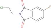 2-(2-Chloroethyl)-5-Fluoro-1H-Isoindole-1,3(2H)-Dione