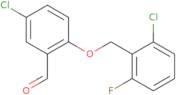 5-Chloro-2-[(2-chloro-6-fluorobenzyl)oxy]benzaldehyde