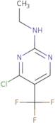 4-chloro-N-ethyl-5-(trifluoromethyl)pyrimidin-2-amine