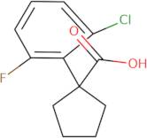 1-(2-Chloro-6-fluorophenyl)cyclopentanecarboxylic acid