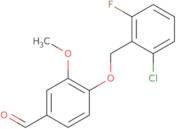 4-[(2-Chloro-6-Fluorobenzyl)Oxy]-3-Methoxybenzaldehyde