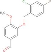 3-[(2-Chloro-4-Fluorobenzyl)Oxy]-4-Methoxybenzaldehyde