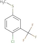 1-Chloro-4-(methylsulfanyl)-2-(trifluoromethyl)benzene